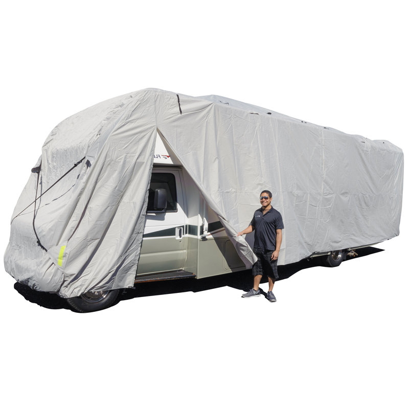 Housse à élastique pour véhicule récréatif, H 108 po x l 105 po x P 364 po