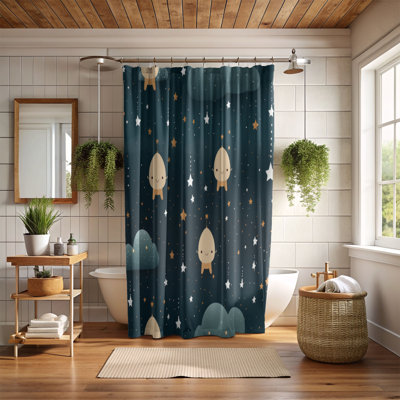 Rideau de douche Holiday Stars - Premium