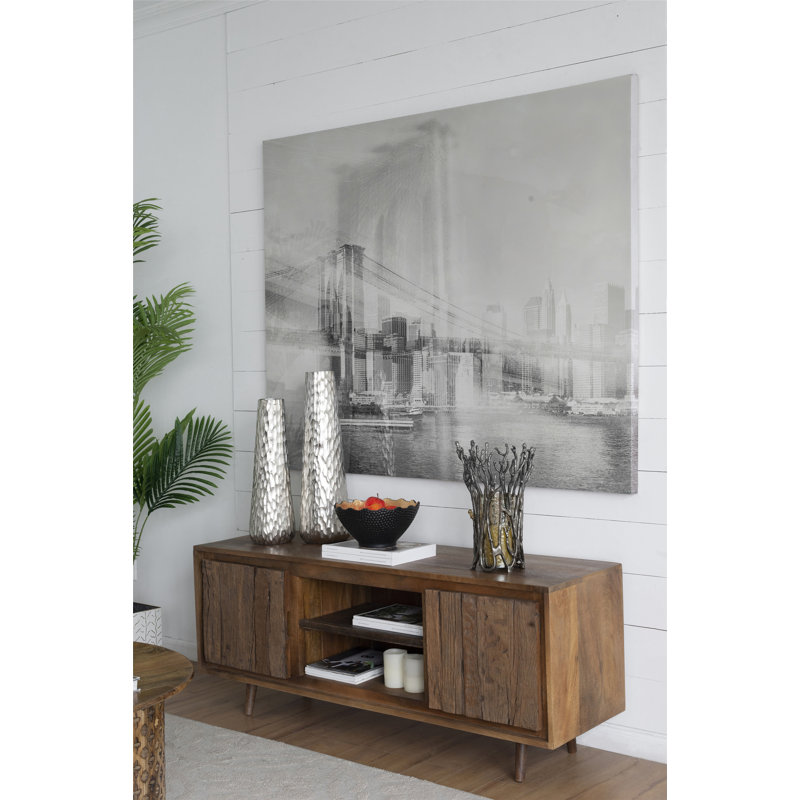 Armoire d'appoint en bois, armoire de rangement autoportante