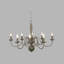 Asher 8 - Light Candle Style Chandelier