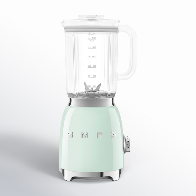 SMEG 50's Retro Style Countertop Blender, Pastel Green