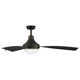 Cascade 62'' 3 Blade Ceiling Fan with LED Light Kit