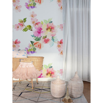 Catlynn 2.5m x 2.5m Matte Peel and Stick Mural