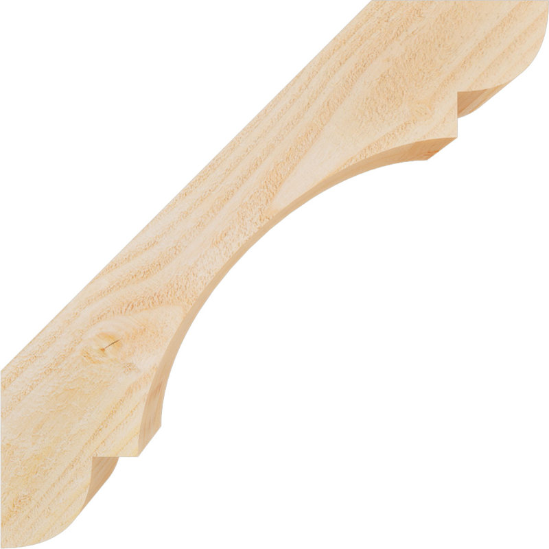 Attelle de genou olympique, Sapin de Douglas, H 20 po x l 4 po x P 20 po, Sciage brut