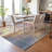 Machine Washable Indoor/Outdoor Kaczor ACN2241 Abstract Rug-1830304144