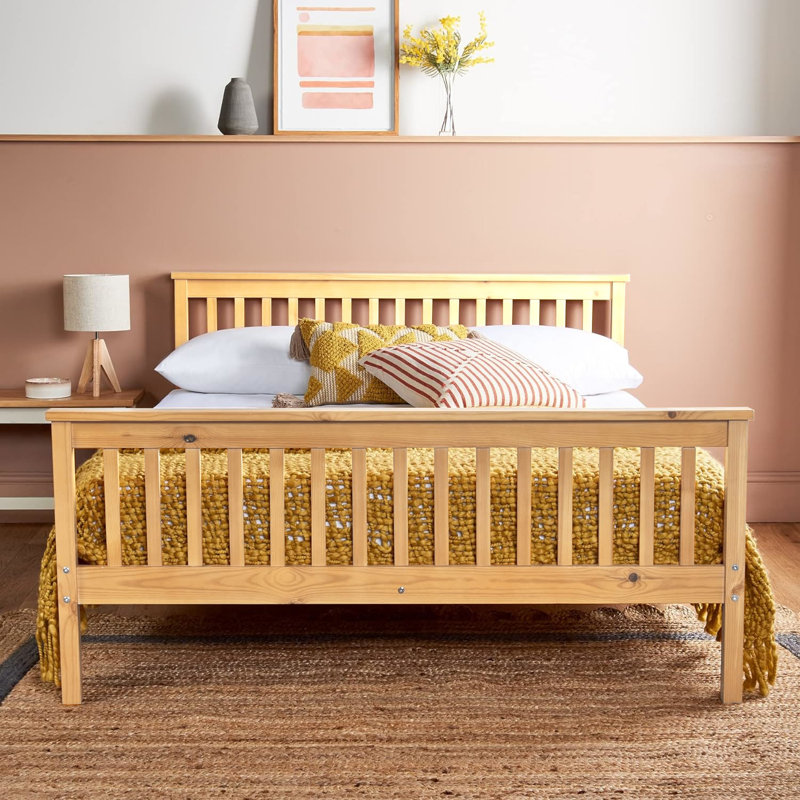 Desarea Bed with Mattress, Double (135 x 190 cm)