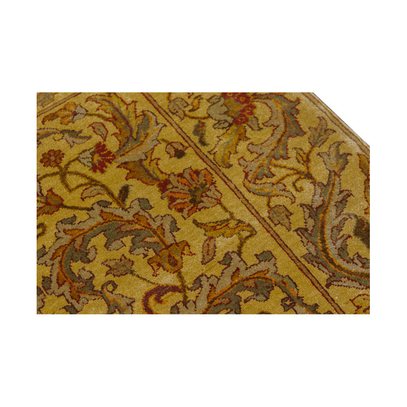 Wool Oriental Area Rug in Brown