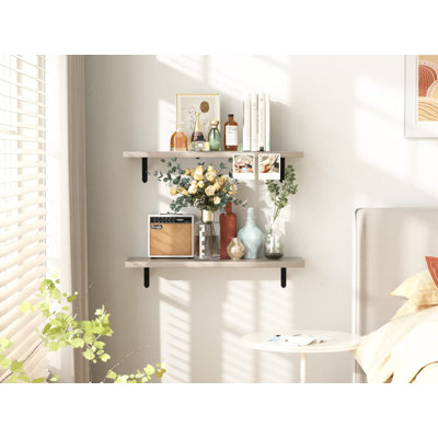 Satsuma 2 Piece Floating Shelf