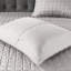 Édredon et courtepointe gris double / grand - Collection légère de literie avec taies décoratives en microfibre douce-127366227