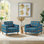 Fauteuil en velours bohémien 40,5 po Ohmer