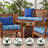 Shipton Outdoor 20'' Dining Chair Seat Cushion-1612144554-1612144537
