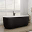 Colour 67'' x 31'' Freestanding Soaking Acrylic Bathtub-90948238