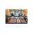 Multicolored Plain Thick Striped Colorful Patterned Decorative Carpet-1636982745