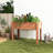 Raised Garden Bed with Legs, Elevated Wooden Planter Box for Outdoor Plants Flowers Fruits Vegetable Herb Growing-123818036-123818034