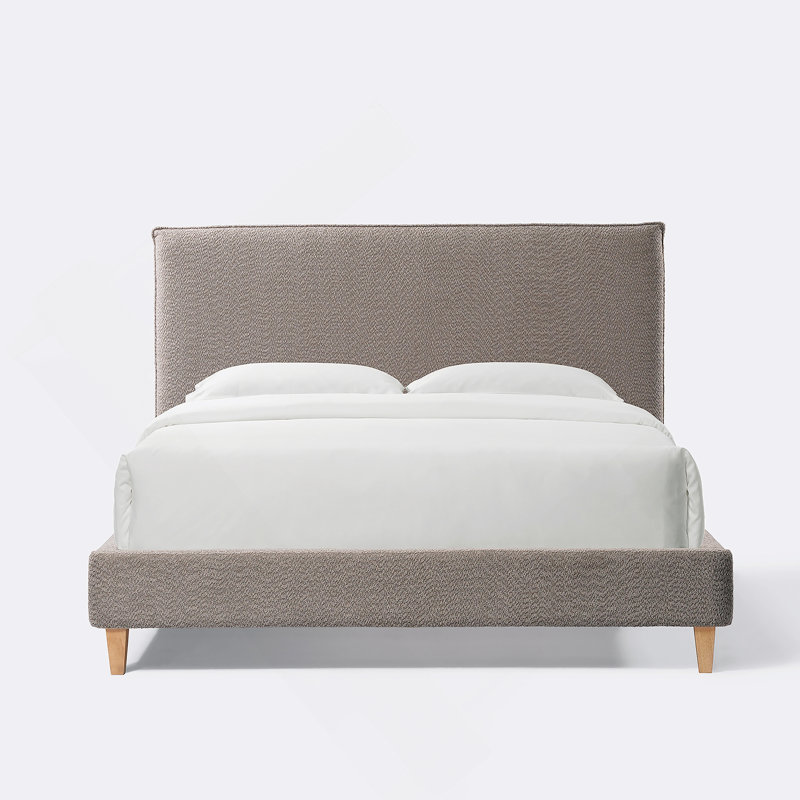 Lit plateforme tapissier Vireo