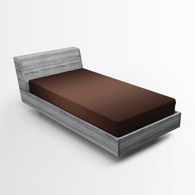 Microfiber Abstract Fitted Sheet