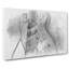 Electric Guitar Vol.2 Sketch - Wrapped Canvas-61881729