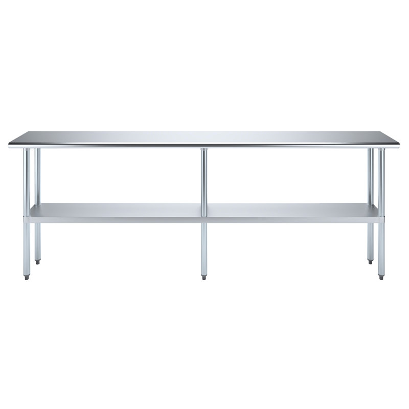 14 in. x 96 in. Stainless Steel Table