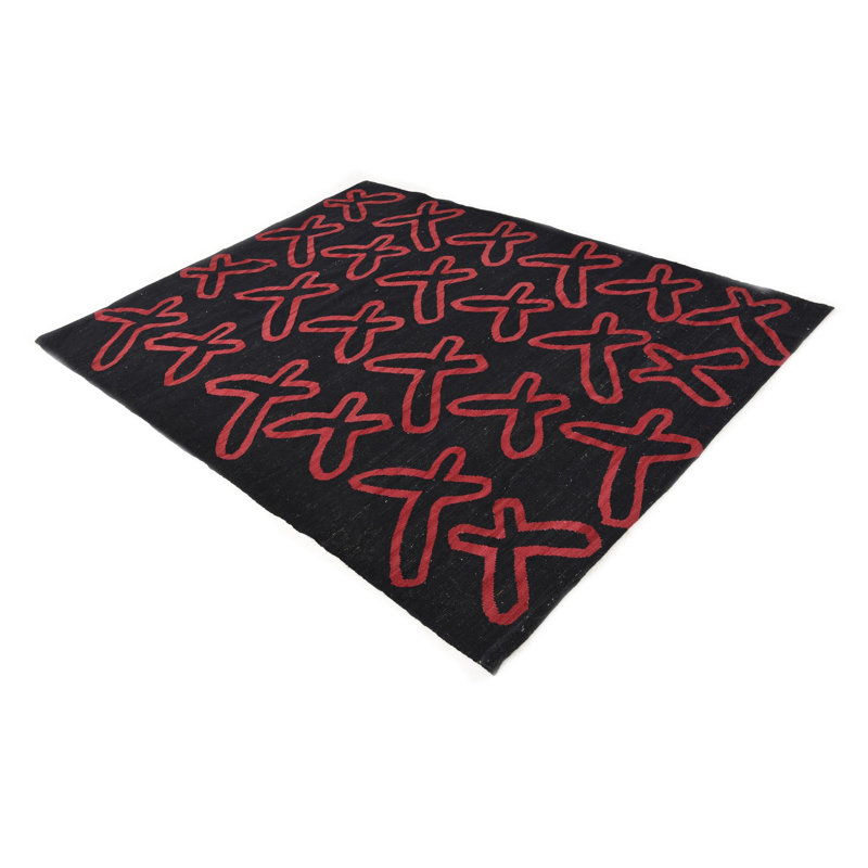 Tapis noir Noor