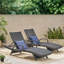 Fauteuil en osier avec accoudoirs Salem