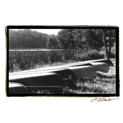Lake Living II by Laura DeNardo - Wrapped Canvas Print