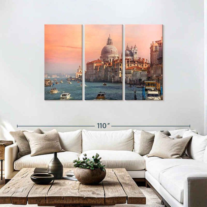 Sebbie, Grand Canal, Italie, H 48 po x l 74 po
