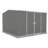 Absco Premier 10 ft. W x 10 ft. D Metal Storage Shed-92300889