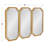 Ensemble de 3 miroirs biseautés 3 pièces Artian-909805699