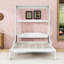 Lit escamotable en bois avec coussin-750417092
