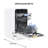 Equator 18 In Dishwasher 10 Place Quiet 110v E-star Ada+3/4 Hp Garbage Disposer-104555803