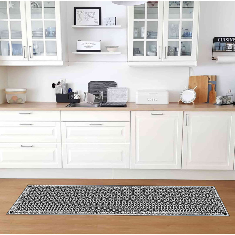 Lynton Geometric Indoor Doormat, 65 x 255 cm
