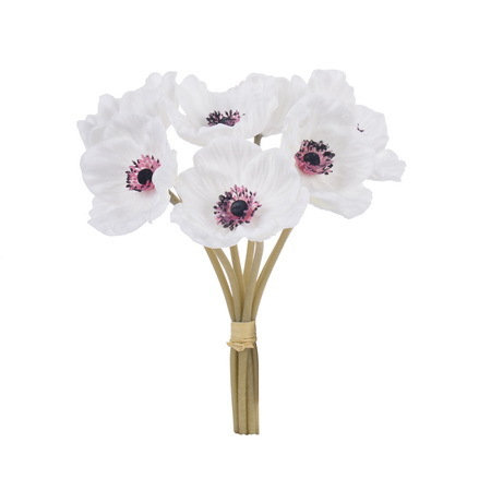 Bouquet de pavot, Blanc