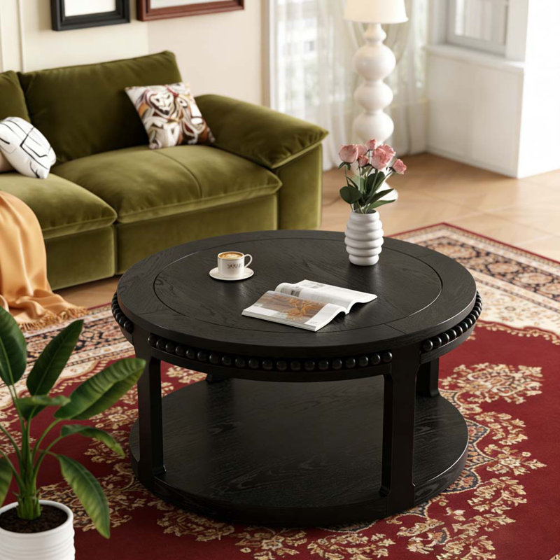 Table basse à deux niveaux
