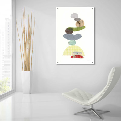 «Whimsy IV» par Courtney Prahl, art mural en verre acrylique