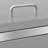 6.79 ft. W x 2.54 ft. D Stainless Steel Horizontal Garbage Shed-73410397