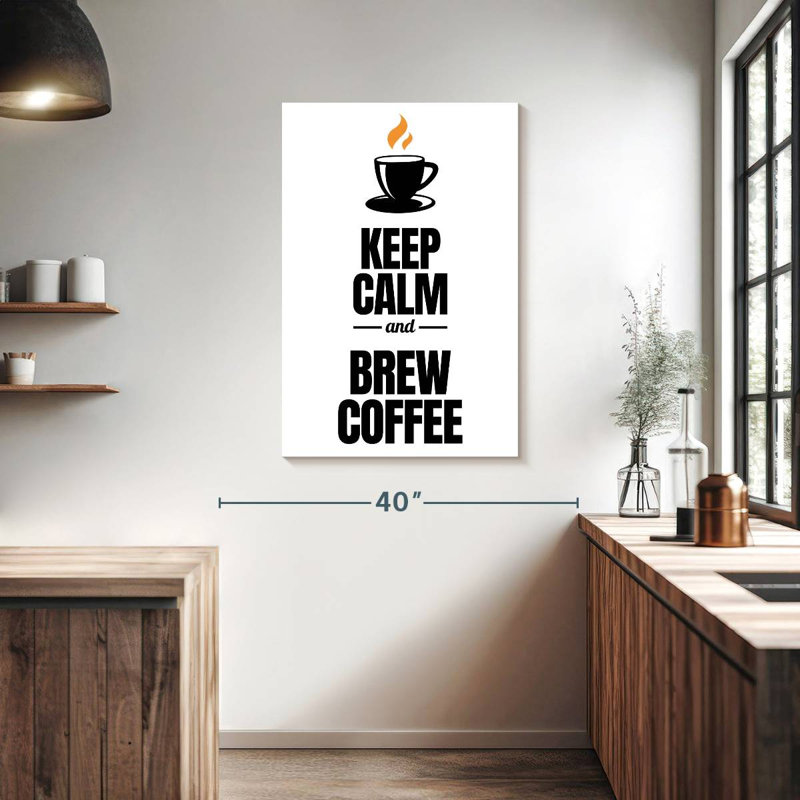 Citation de café Tergel, H 39 po x l 26 po
