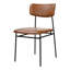 Chaise en cuir Turin-1233658881