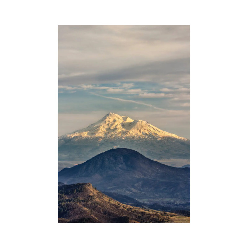 Triple Peaks by Louis Ruth - Wrapped Canvas Print, 30.48cm H x 20.32cm W x 1.91cm D