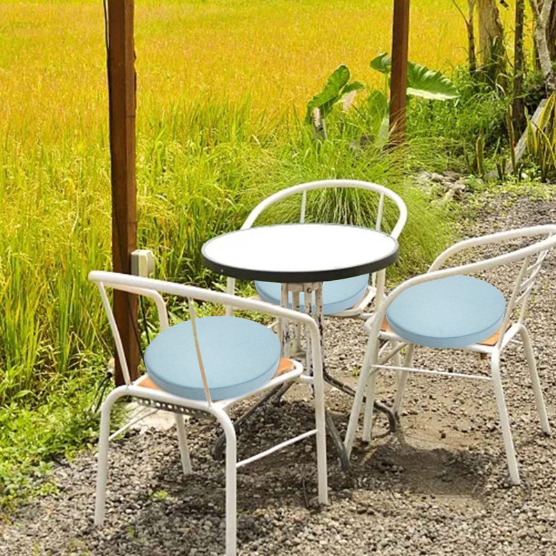 Round Outdoor Chair Cushions For Patio Furniture   Patio Chair Cushion  For Garden Sofa, H