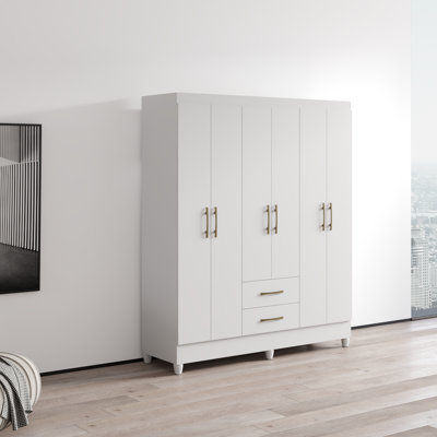 Armoire Panama 60,2 "avec tablettes réglables, tringle
