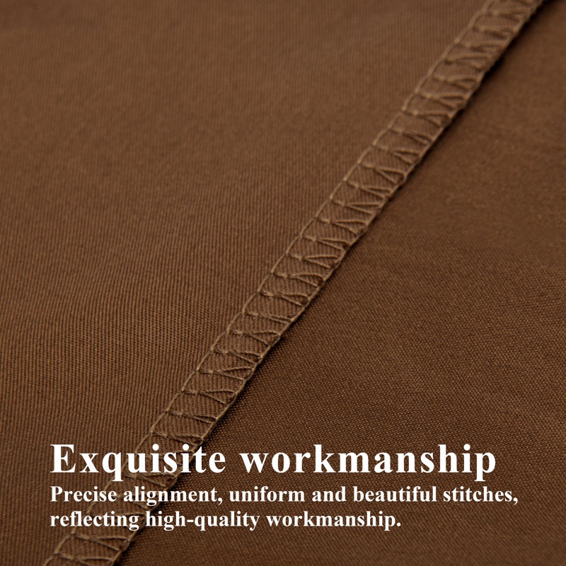 Taies d'oreiller pour tout-petits, 100% microfibre brossée avec fermeture à enveloppe, 14 po x 20 po - NTBAY, Marron