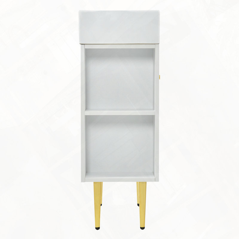 Bathroom Vanity Cabinet For Simple Pipe Installation Use