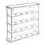 Acrylic Wall Golf Ball Display Case