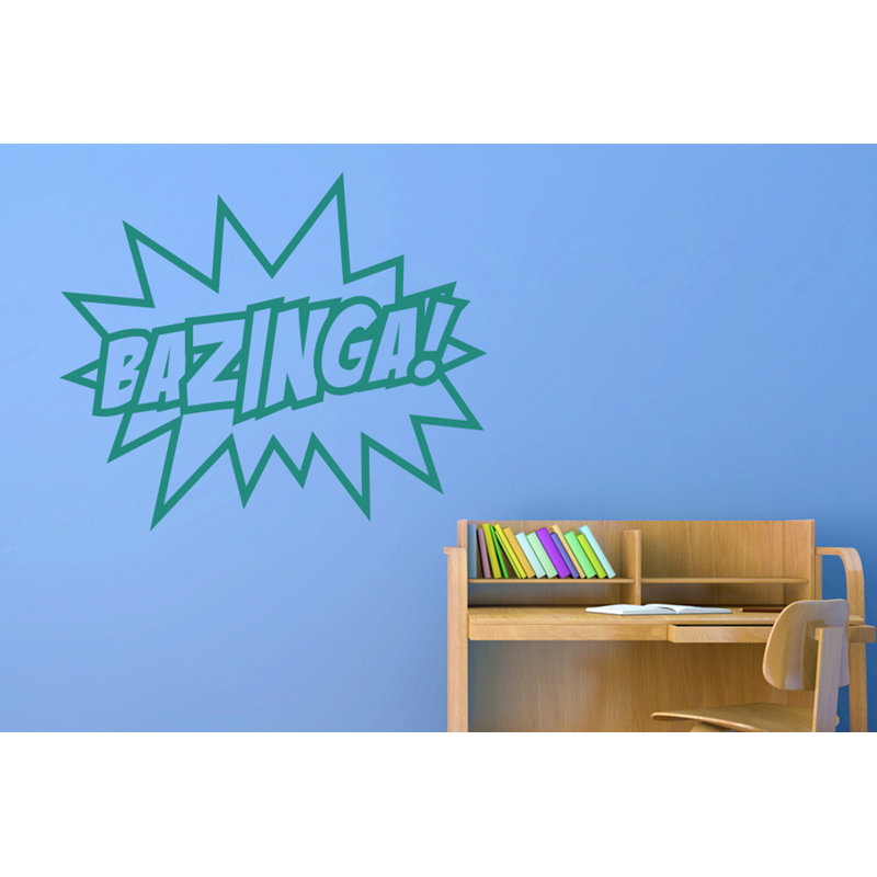 Wall Decal, Large, Aqua Green
