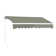 Aaronjoshua 2.5m W x 2m D Retractable Patio Awning