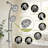 Chrome 4.7" Dual Shower Head with Handheld Spray, 7-Setting Shower System with Adjustable Slide Bar-91285048
