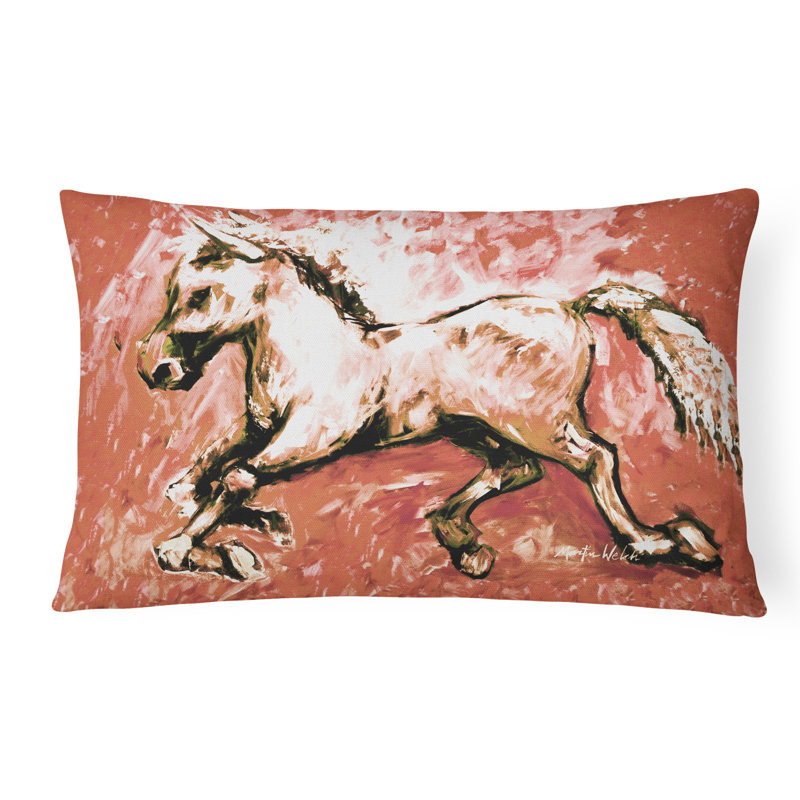 Coussin intérieur/extérieur cheval