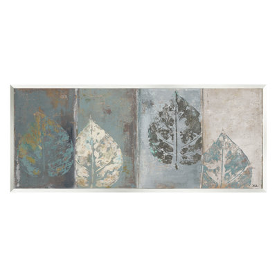 " Rustic Weathered Leaf Motif " by Patricia Pinto