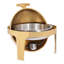 Chauffe-plat rond en acier inoxydable 9,51 pte
