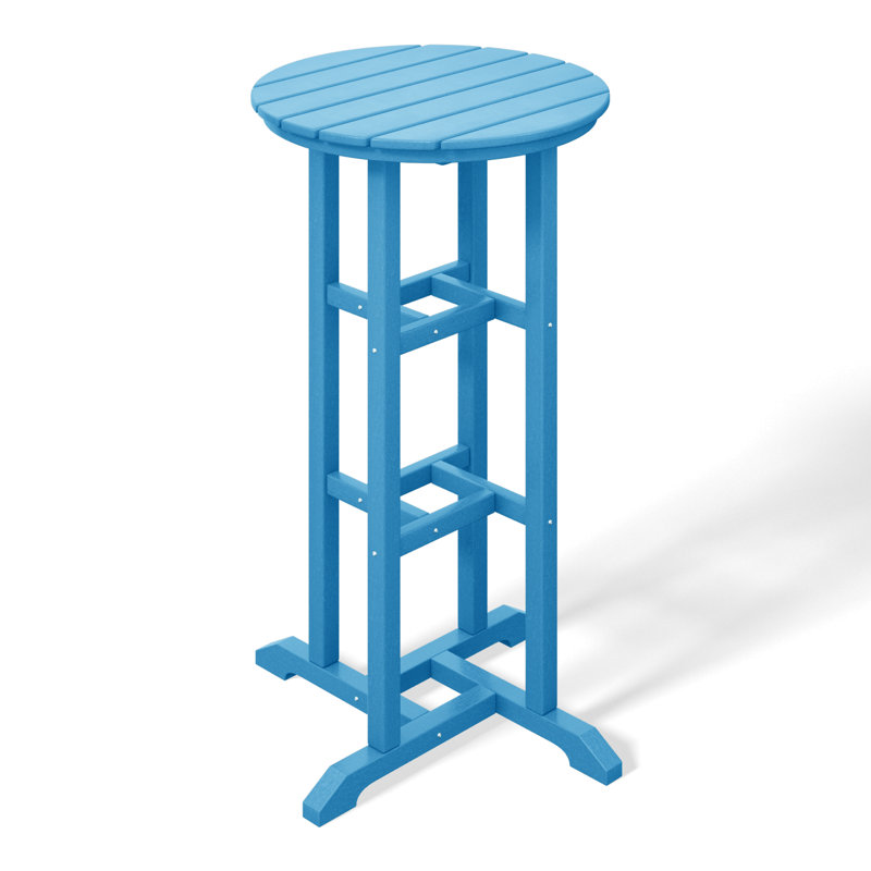 Table de bar d'extérieur Laguna, Bleu,  42'' H X 24'' D X 24'' W